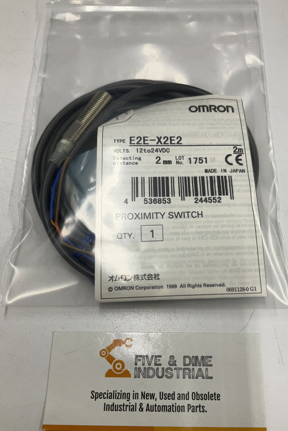 Omron E2E-X2E2 Proximity Switch Sensor 12-24 VDC