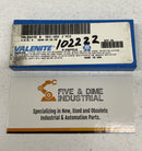 Valenite SEC-322J Carbide Inserts Grade VC2 Package of (10)-1