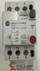 Allen Bradley 140-MN-0250 Manual Motor Starter 600V 2.5A-3