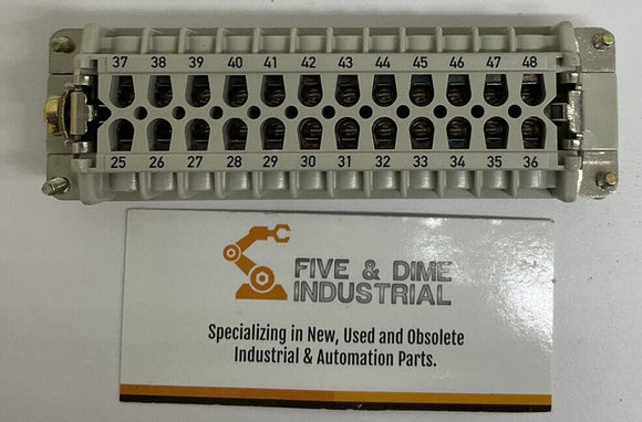 Lapp Epic 10 10.1961 / 10196100 Female 24 Pin Connector Inset for HBE-24