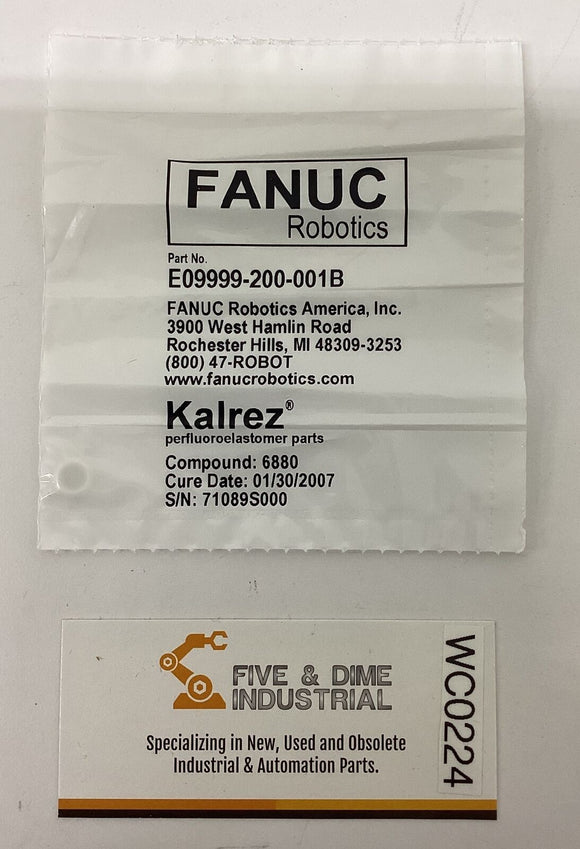 Fanuc E09999-200-001B Kalrez O-Ring