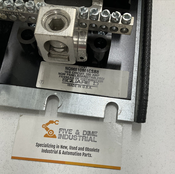 Square D NQM810M1CSB8 Circuit Breakers Panelboard with 16 DP-4075  100A