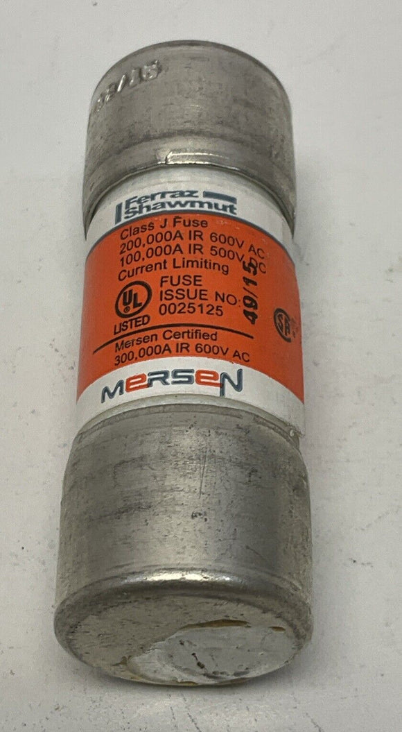 Mersen Amp-Trap AJT3-1/2, 3.5A Time Delay Dual Fuse 600V