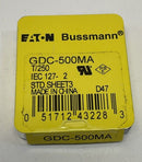 Bussmann GDC-500MA Fuses Box of 5-2