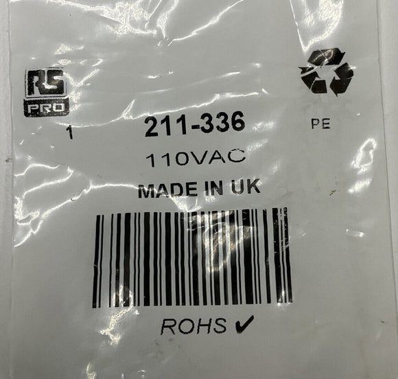 RS Pro 211-336 110VAC Red Panel Mount Indicator