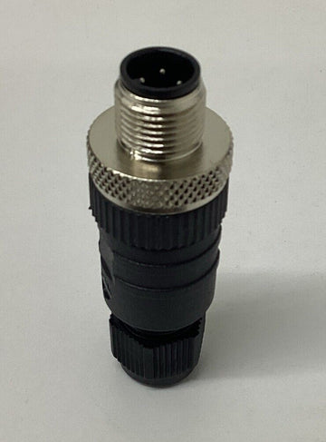 Lumberg RSC3/7  M12, 3-Pole Screw Terminal Field Connector - 0