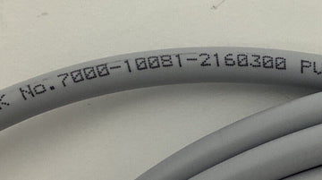 Murr 7000-10081-2160300 MSUD Form B Valve Plug Single End 3-Wire Cable 3M - 0