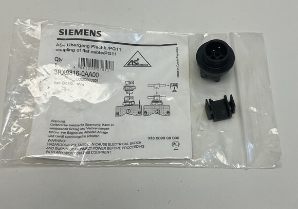 Siemens 3RX9816-0AA00 Cable Adaptor AS-I FK-PG11