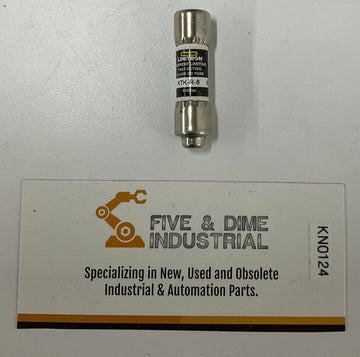 Bussman KTK-R-8 Lot of 6  Fast-Acting 8-AMP Fuses