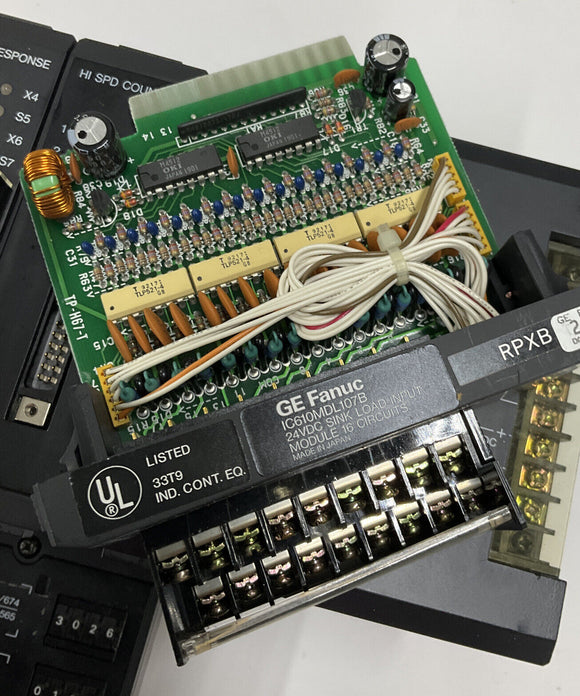 GE Fanuc IC610CPU106C 3.7K Ram w/ Modules & Timer Counter Setpoint Unit