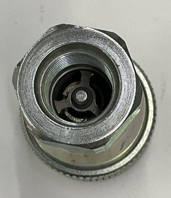 Dixon 3KF3 Steel ISO-A Interchange Hydraulic Fitting Coupler 3/8" Npt