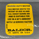 Baldor 06F989X299G1 1.5 HP Industrial Motor, 1160 RPM Frame 182TC, 480V-6