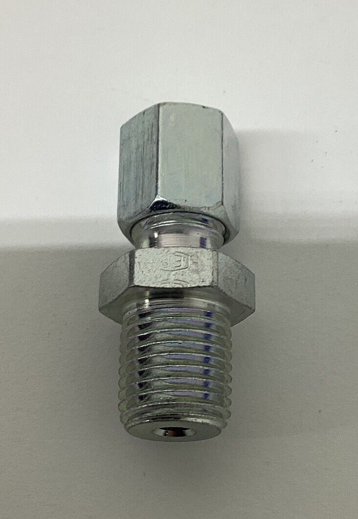 Parker GE06L1/4NPTCF Ermeto Din Male Hydraulic Fitting | Five and Dime ...