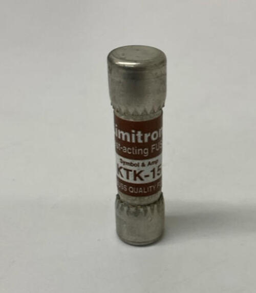 Bussmann KTK-15 Limitron 15Amp Fuses. 10-Pack