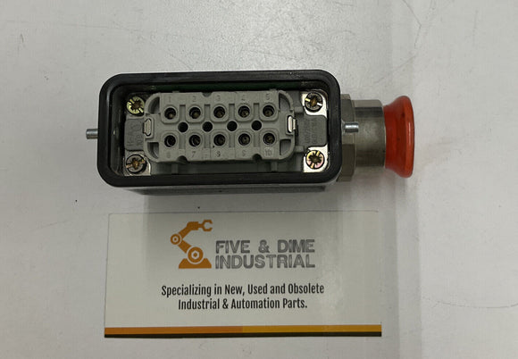 Contact H-A10T 10-Pin Male Connector (BL189)