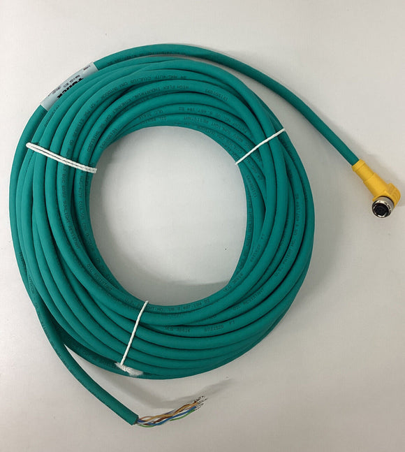 Turck E-WKC-8451-15M Cable Cordset U-44090 90 Degree