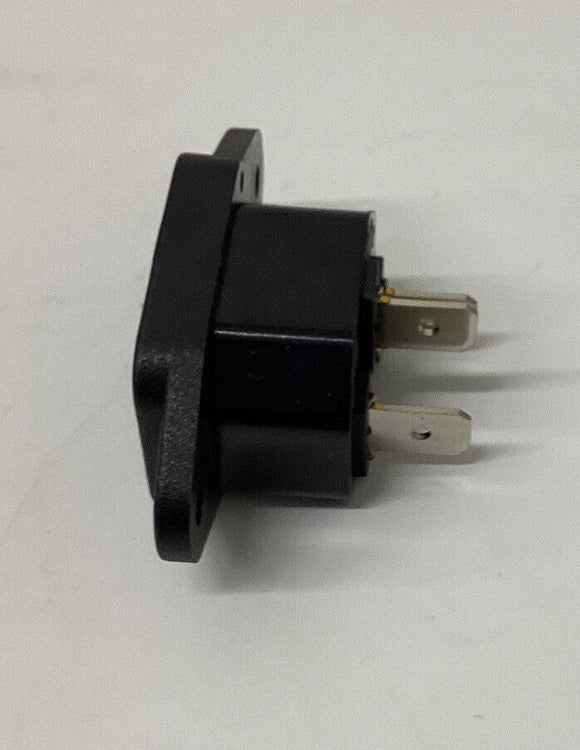 Qualtek Lot of 20  703W-00/08  AC Power Entry Modules  15A  250 Vac