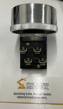 Fuji Electric 70C-1A 2-3/4 Oversize Black Push Button Momentary-4