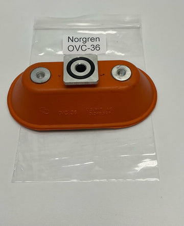 Norgren OVC-36 Oval Vacuum Suction Cup 3x6''  1.25 Square Mount - 0