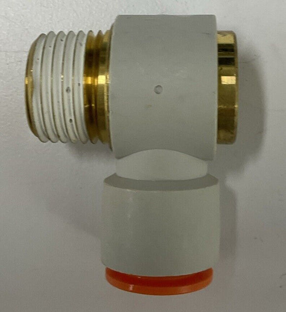 SMC  KQ2VS13-37S Tube Hex Socket Elbow  1/2  NPT X 1/2  OD  Lot of 10