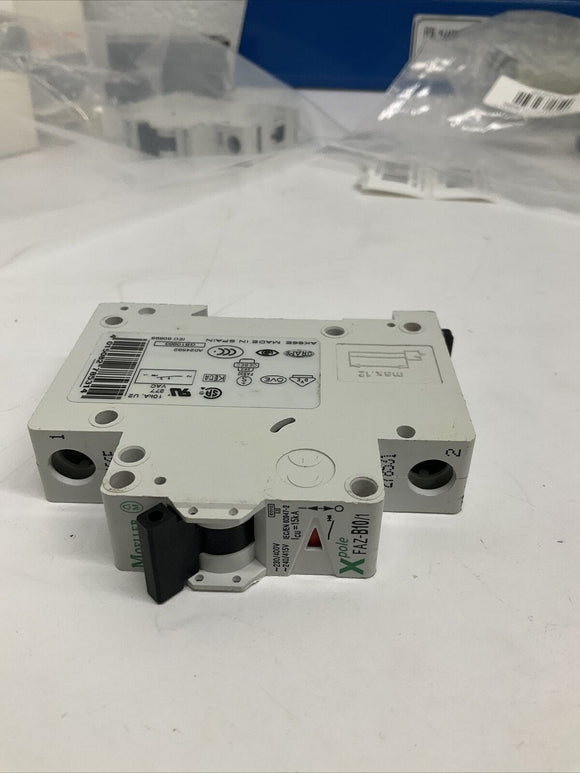 Moeller FAZ-B10/1 XPole Circuit Breaker 10 Amp