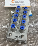 SMC KDM10S-04 10 Port Multi Connector 4mm 5/32"-4