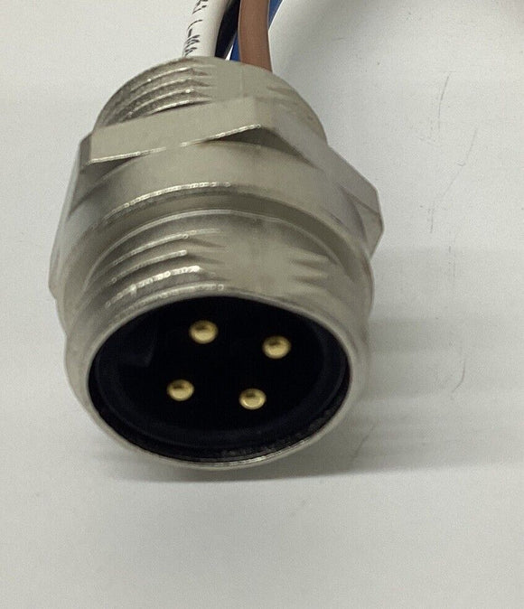 Murr 7000-78321-9770020 7/8'' Male Receptacle 4-Pole 0.2M
