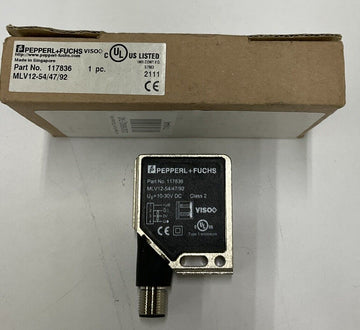 Pepperl Fuchs 117836 Sensor Switch MLV12-54/47/92 Class 2 10-30 VDC - 0