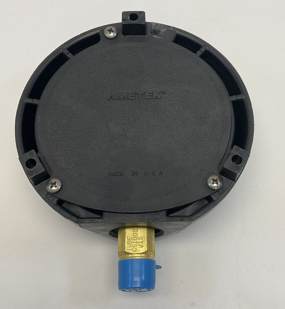 Ametek 1931 150215 Solfrunt Pressure Gauge 30 Hg  PSI 4-1/2 1/2 NPT