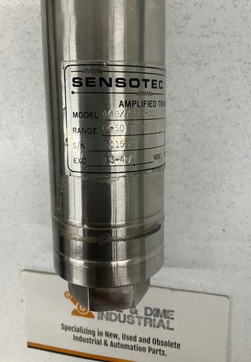 Sensotec 440/7229-01 Amplified Transducer 50PSIG 15-40 Vdc - 0