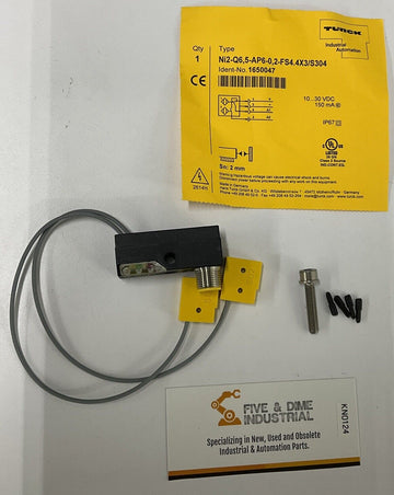 Turck Ni2-Q6 5-ap6-0 2-fs4.4X3/S304 Sensor 1650047  SN:2mm