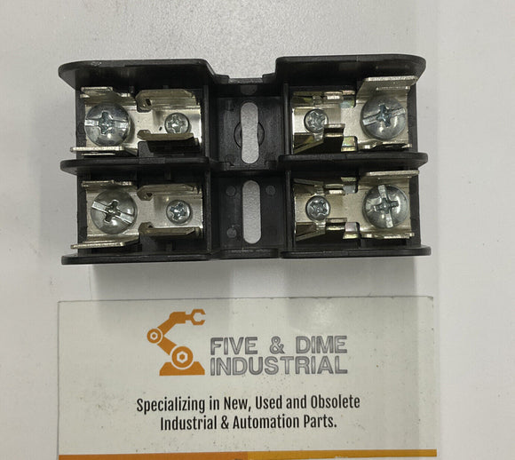 Bussmann BCA6032SQ 2-Pole Fuse Holder 30A 600V. Lot of (3)