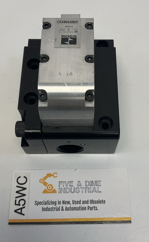 Ross Controls CX34NA45501 New Valve 2-10 Bar