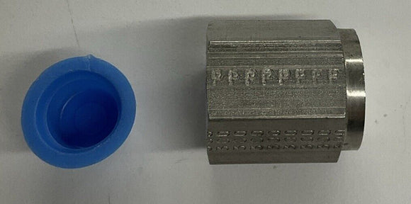 Parker SS-6-CP Stainless Pipe Cap Fitting 3/8" Female NPT 5300 PSI