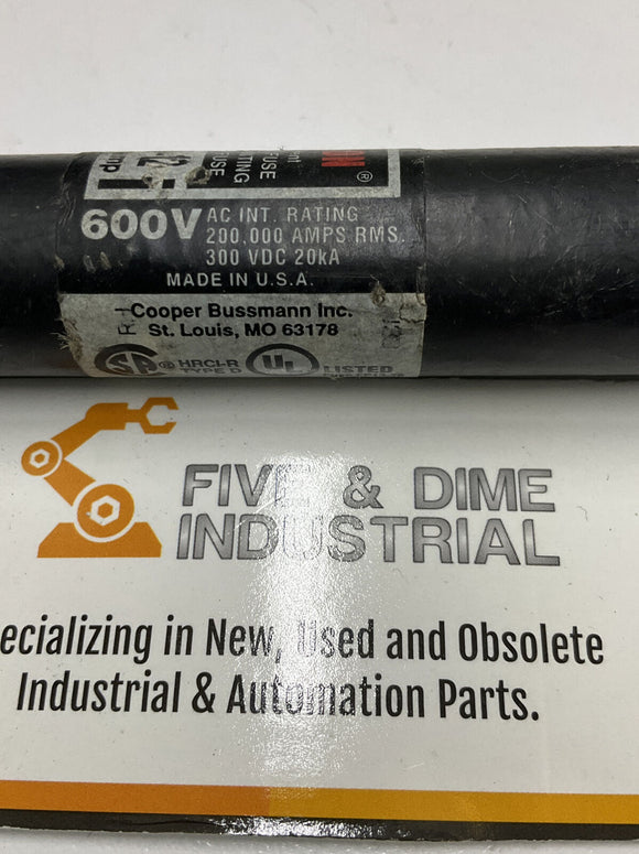 Fusetron FRS-R-12 Lot of (2)  Dual Element Time Delay