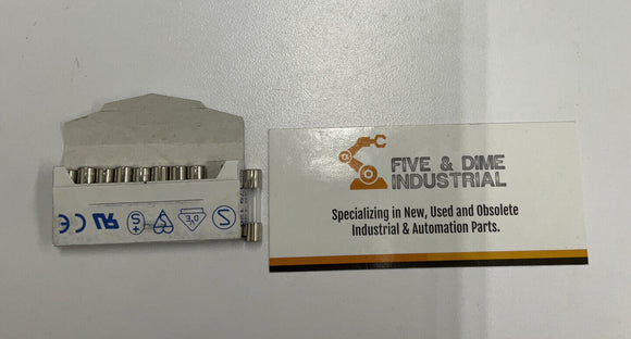 Siba 24890 Fuse links 500mA 250V