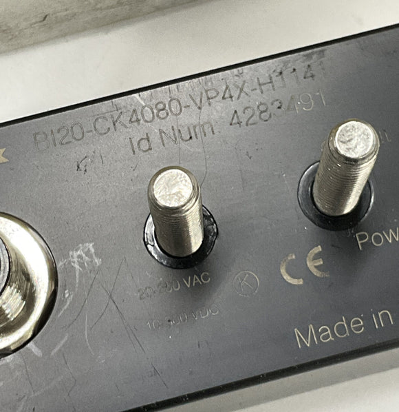 Turck BI20-CK4080-VP4X2-H1141 Sensor 4283491 10-65VDC Sense: 20mm