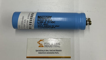 Mallory 6300uF 75VDC Capacitator 658-0449-340