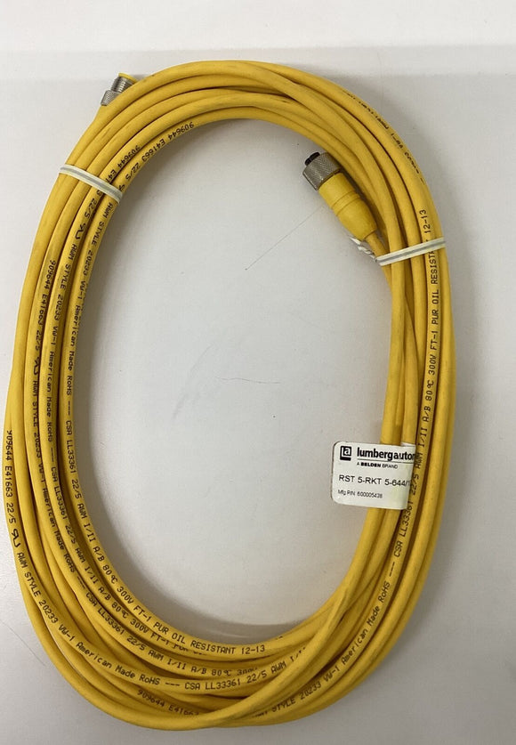 Lumberg Automation RST-5-RKT-5-644/10M 5-Pole 10 meter Cable