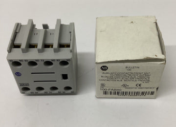 Allen Bradley 100-FAB40 Front Mount Auxiliary Contact Block - 0