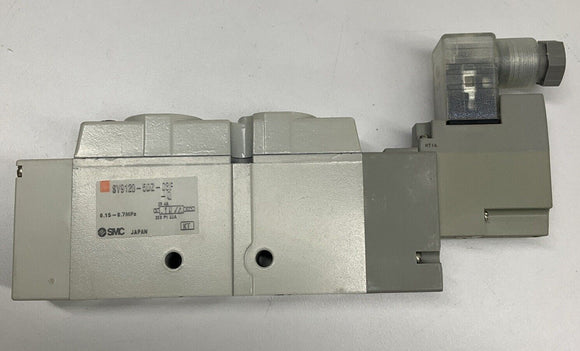 SMC SY9120-5DZ-03F-Q 24 VDC Solenoid Valve with Connector