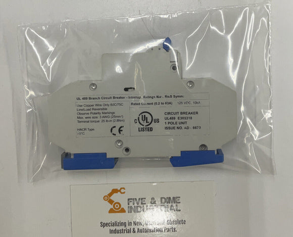 Altech DC Branch Circuit Breaker UL489-C3 3 Amp