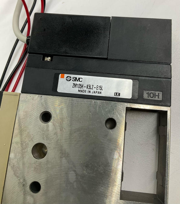 SMC ZM105H-K5LZ-E15L Vacuum Generator w/ Valve & Switch