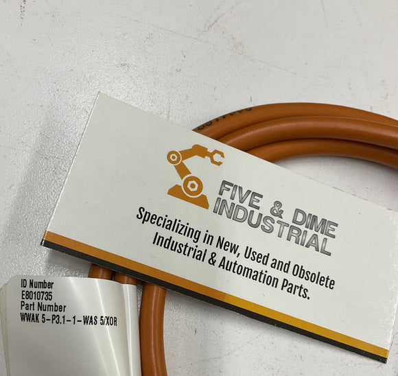 Turck WWAK 5-P3.1-1-WAS 5/XOR Cable Cordset