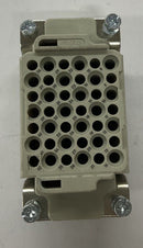 Harting Han-42-DDM / 09-16-042-3001 42 Position Female Insert-3