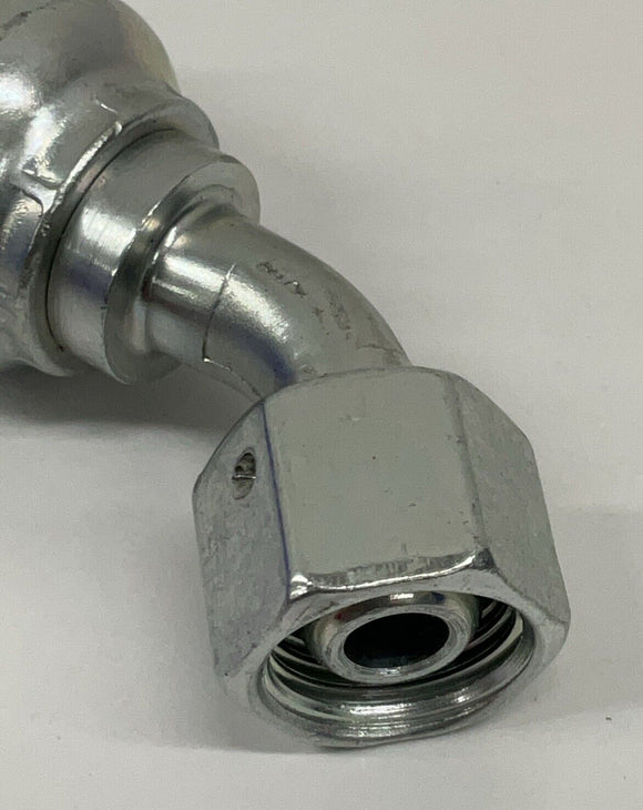 Parker 1C443-10-6 Crimp Hydraulic Fitting 45° M16-1.5X3/8 ID Hose