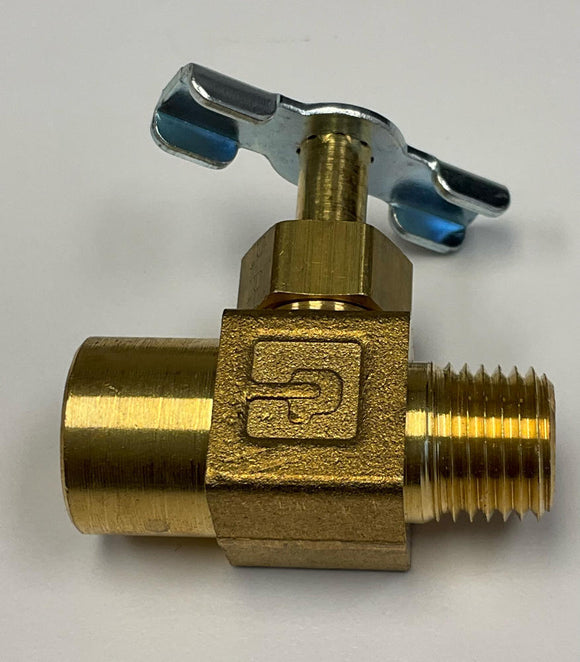 Parker NV-108P-4 1/4" NPT Male / Female Needle Valve