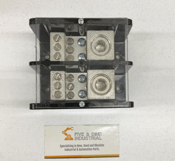 Square D 9080 LBC263106 Power Distribution Block  with Guard 380A 600V