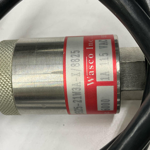 Wasco P325-21W3A-X/8825 6000 PSI 115VAC Pressure Switch