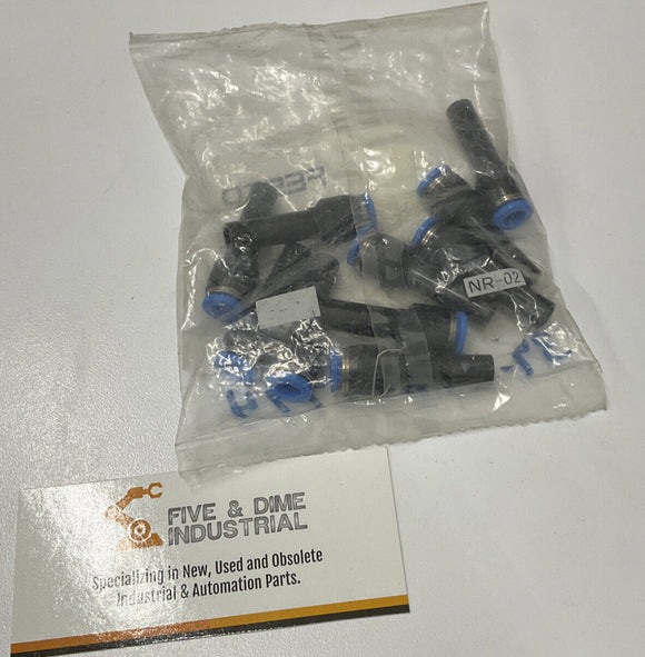 Festo Q5-8H-6 Push in Connector Lot of (10)